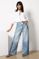 Statement Wide-Leg Jeans