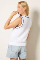Varley Open-Knit Sweater Vest