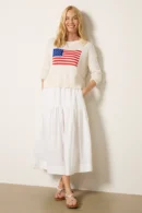 Sienna Cotton Crewneck Sweater