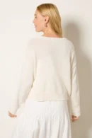 Sienna Cotton Crewneck Sweater